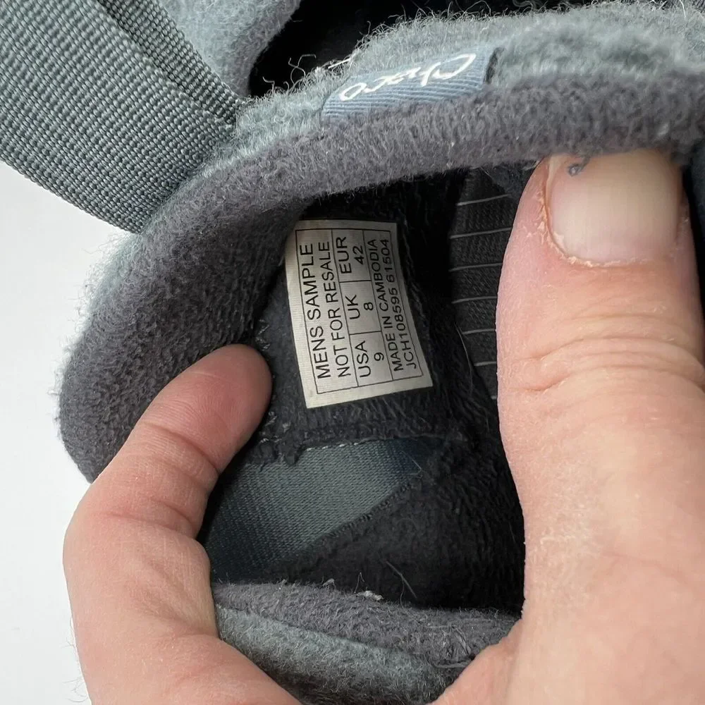 CHACO Revel Chelsea Boots Felted‎ Fleece Boots Men 9 SAMPLE Comfort